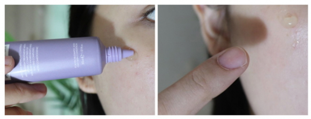 Using Spot gel