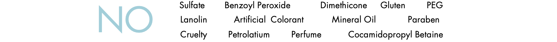No harmful Ingredient