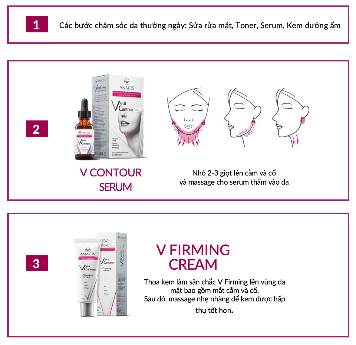 VELA CONTOUR V FIRMING CREAM ANACIS